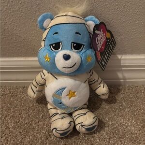 Care Bears Blue and Cream Striped Plush